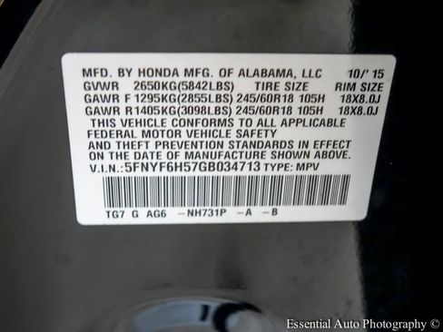 Used 2016 Honda Pilot EX-L image 39