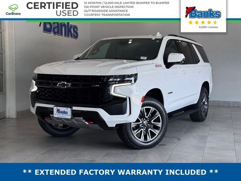 Certified 2023 Chevrolet Tahoe Z71 w/ Luxury Package AWD/4WD image 1