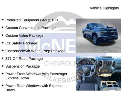 New 2026 Chevrolet Silverado 2500 Custom w/ Custom Value Package AWD/4WD image 9