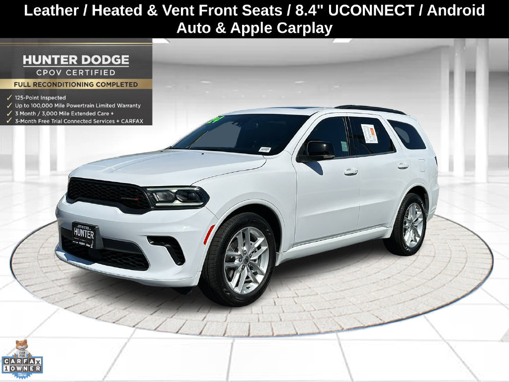 Certified 2024 Dodge Durango GT RWD image 1