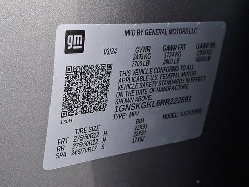 Certified 2024 Chevrolet Suburban High Country image 28