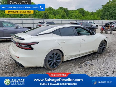 Used 2021 Nissan Maxima SR w/ Sport Mat Group FWD image 4