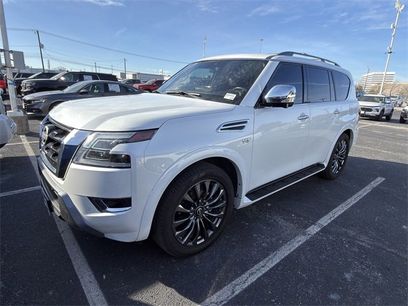 Used 2021 Nissan Armada Platinum w/ Captain's Chairs Package