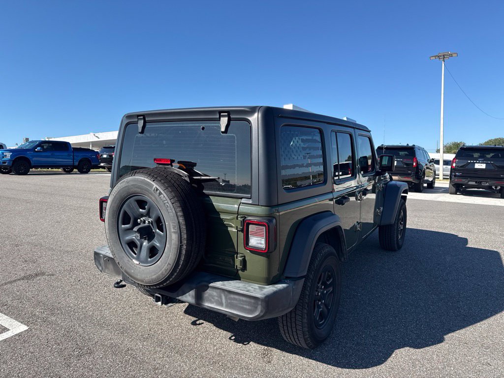 Used 2021 Jeep Wrangler Unlimited Sport AWD/4WD image 2