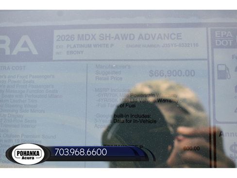 New 2026 Acura MDX SH-AWD w/ Advance Package image 40