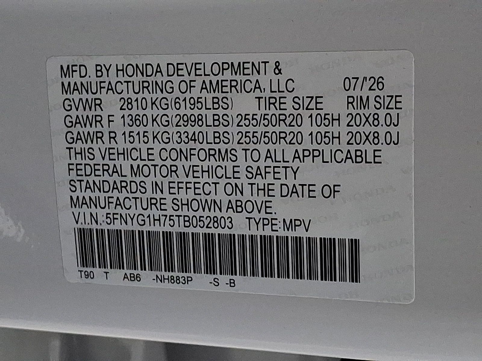New 2026 Honda Pilot image 10