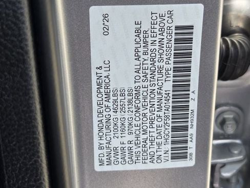New 2026 Honda Accord Sport image 18