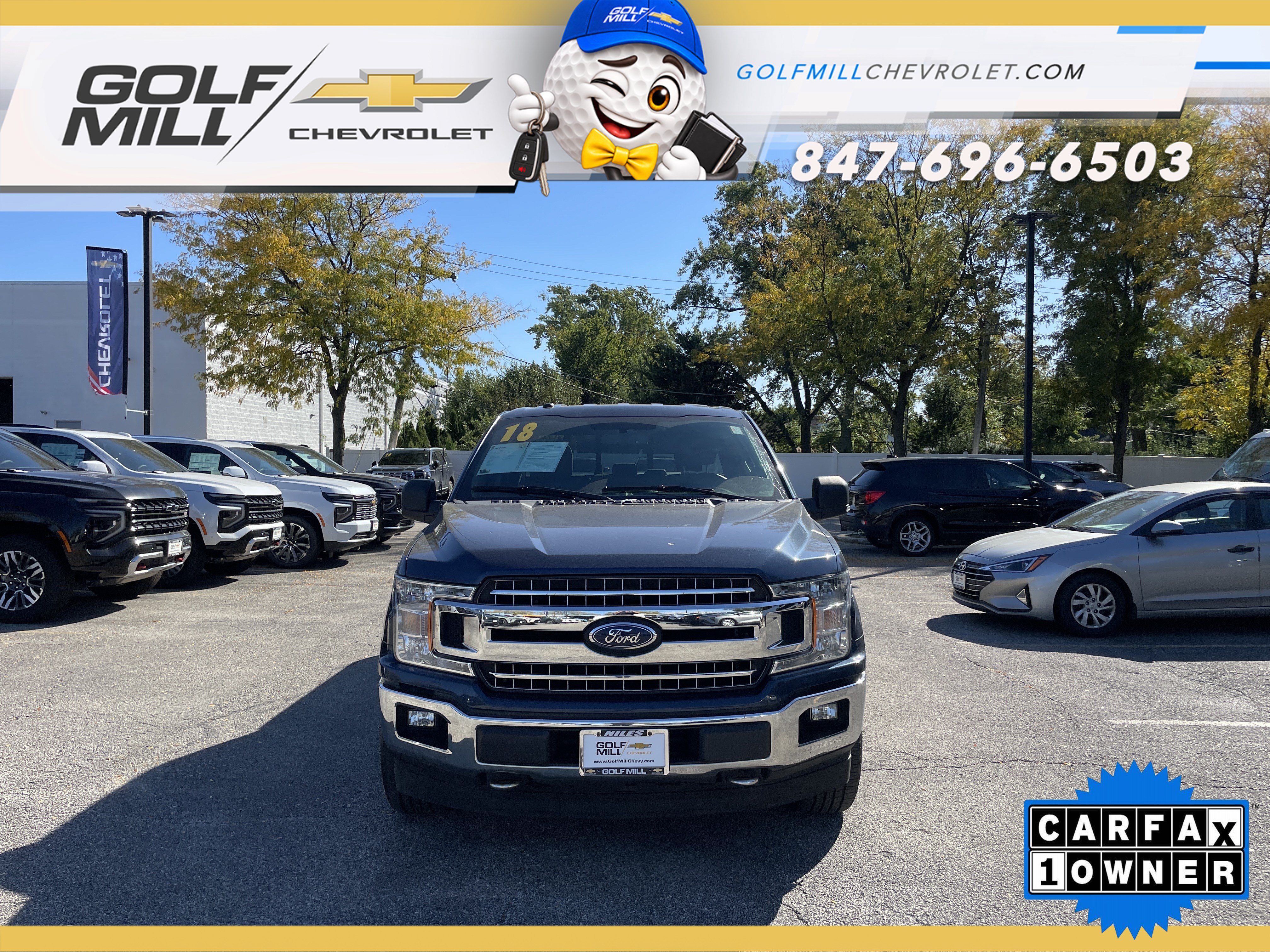 Used 2018 Ford F150 XLT w/ Equipment Group 302A Luxury AWD/4WD image 3