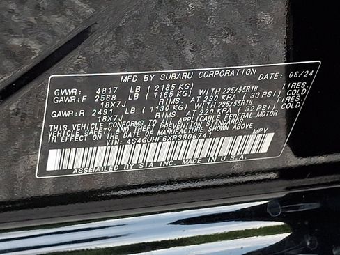 Certified 2024 Subaru Crosstrek 2.5i Sport w/ Crosstrek Mirror Package AWD/4WD image 26
