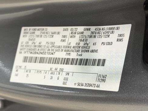 Used 2022 Ford F250 XLT w/ XLT Premium Package image 22