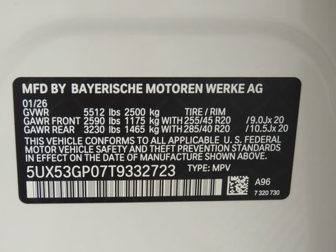 New 2026 BMW X3 xDrive30 image 32