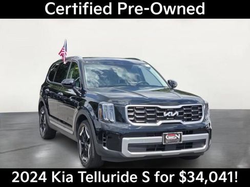 Used 2024 Kia Telluride S w/ S Sunroof Package AWD/4WD image 1