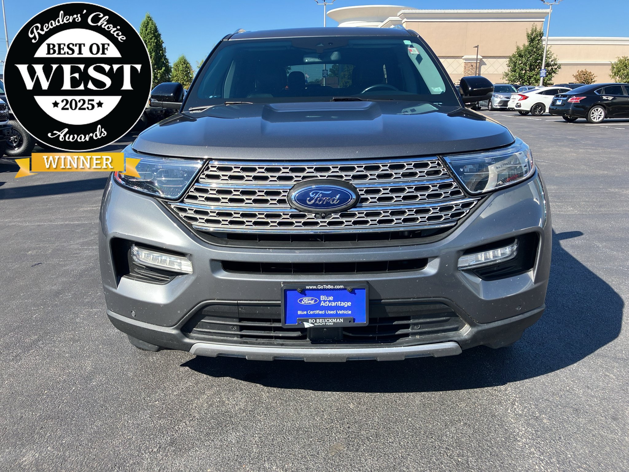 Used 2021 Ford Explorer Limited w/ Equipment Group 301A RWD image 1