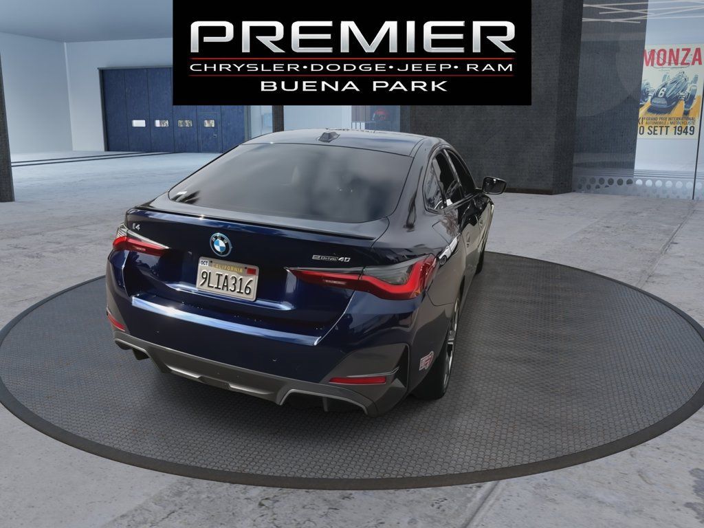 Used 2023 BMW i4 eDrive40 w/ M Sport Package RWD image 7
