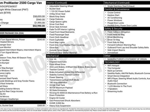 Used 2023 RAM ProMaster 2500 FWD image 5