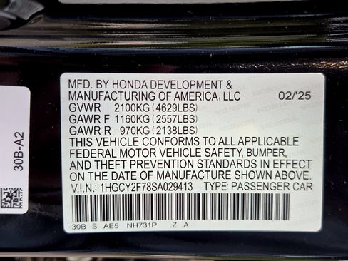 Used 2025 Honda Accord Sport image 34
