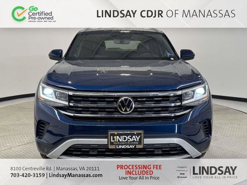 Used 2022 Volkswagen Atlas Cross Sport SE AWD/4WD image 3