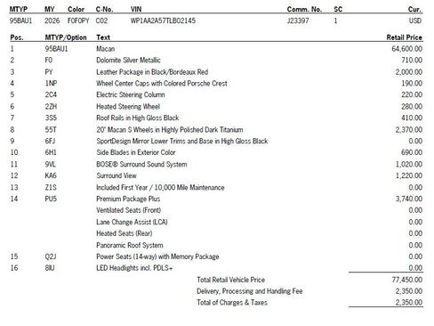 New 2026 Porsche Macan image 40