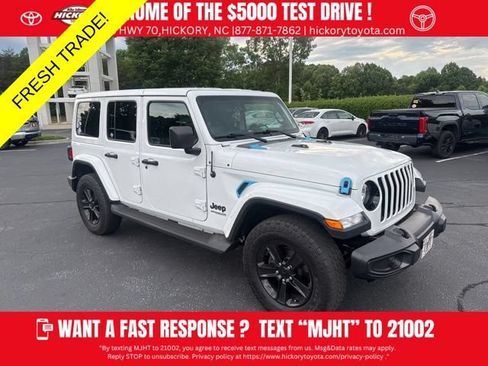 Used 2021 Jeep Wrangler Unlimited Sahara AWD/4WD image 1