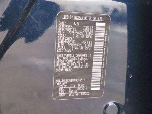 Used 2022 Nissan Armada SL w/ Captain's Chairs Package image 38