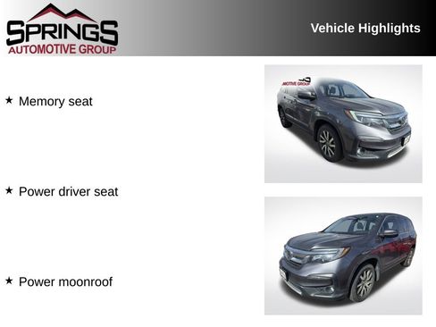 Used 2019 Honda Pilot EX-L image 2