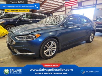 Used 2018 Ford Fusion SE