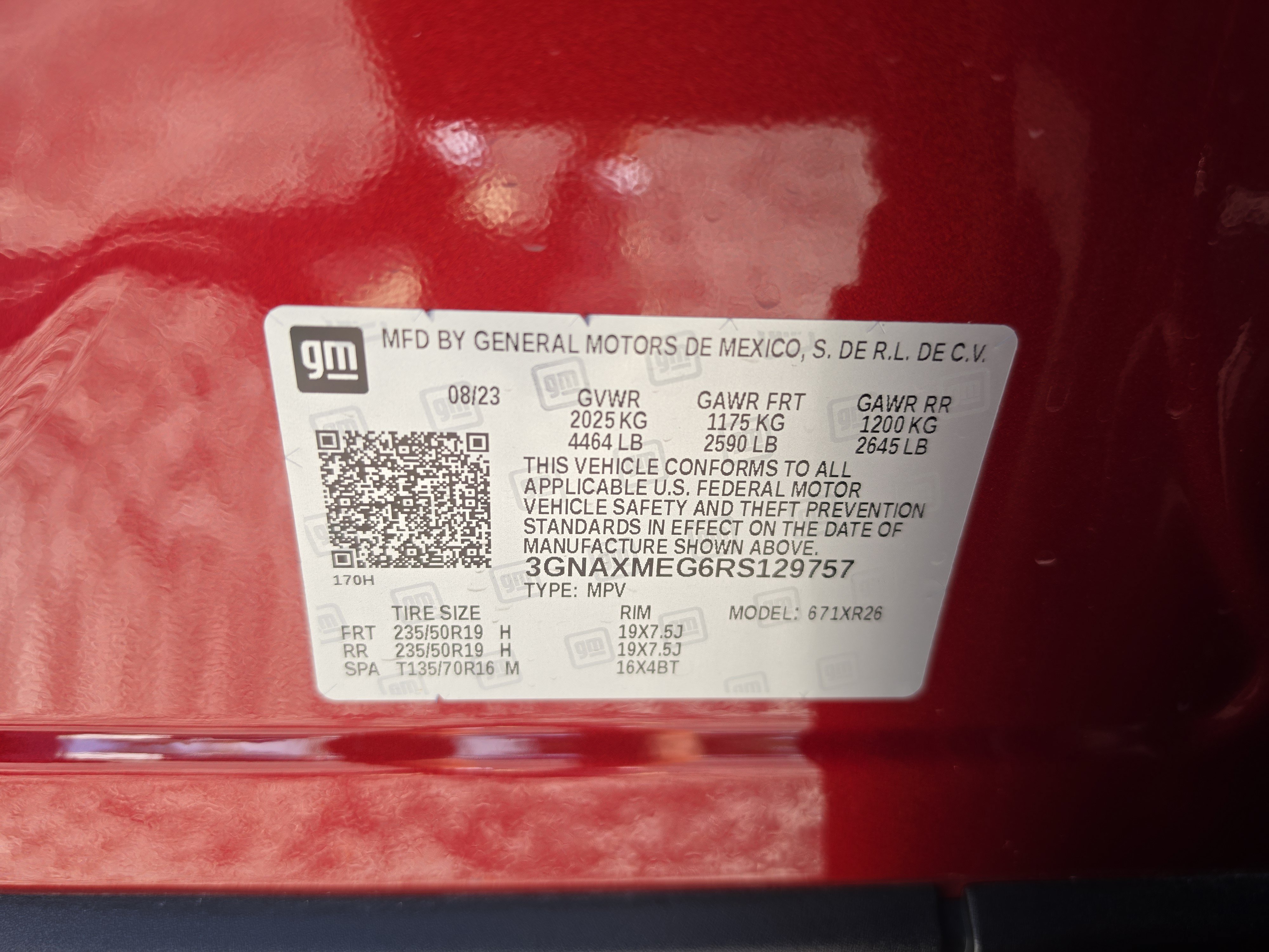 Used 2024 Chevrolet Equinox RS w/ RS Leather Package FWD image 41