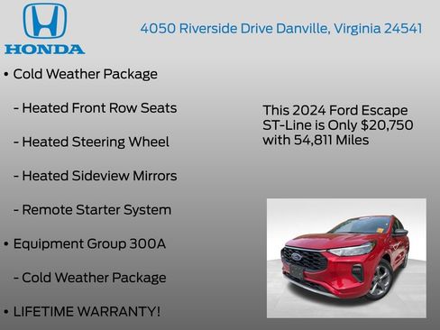 Used 2024 Ford Escape ST-Line AWD/4WD image 7