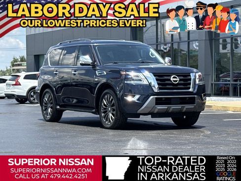 Used 2021 Nissan Armada Platinum RWD image 1