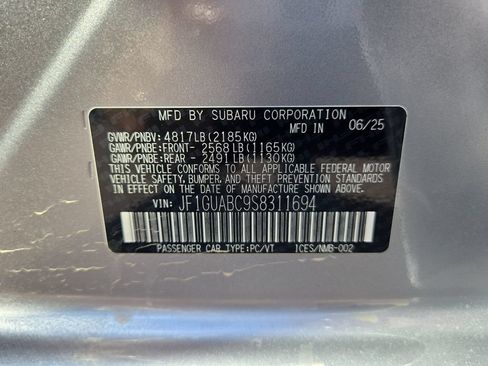 Used 2025 Subaru Impreza 2.0i AWD/4WD image 29