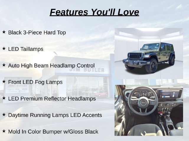 Used 2025 Jeep Wrangler Unlimited Sport AWD/4WD image 36