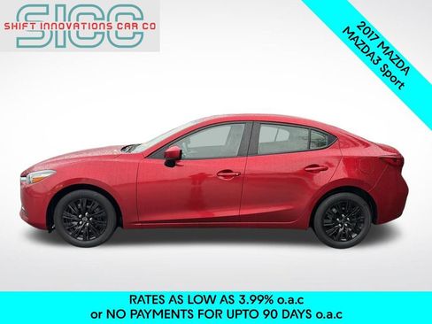 Used 2017 MAZDA MAZDA3 Sport FWD image 3