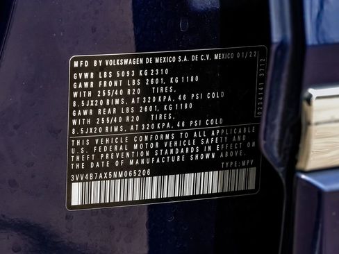 Used 2022 Volkswagen Tiguan SEL R-Line image 73