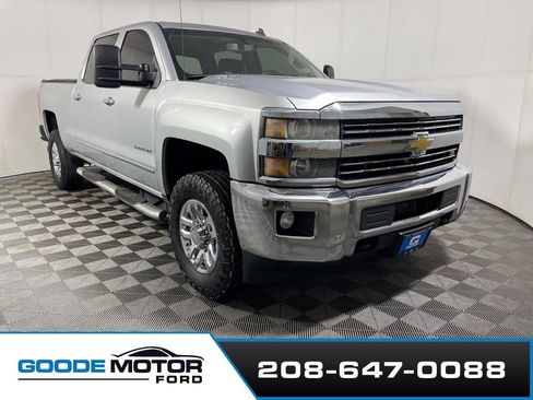 Used 2015 Chevrolet Silverado 3500 LTZ w/ Duramax Plus Package AWD/4WD image 2