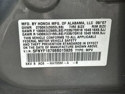 Used 2008 Honda Pilot EX-L image 15