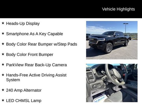 Used 2025 RAM 1500 Limited AWD/4WD image 15