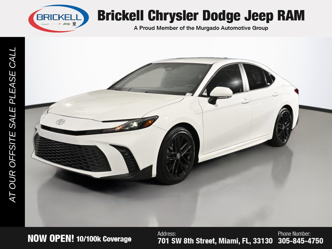 Used 2025 Toyota Camry SE w/ Multimedia Upgrade Package FWD 360° Tour