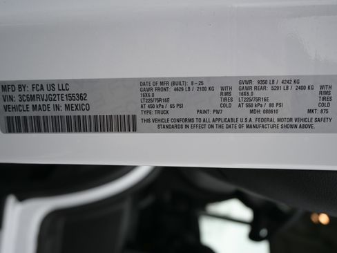 Used 2026 RAM ProMaster 3500 w/ Convenience Group image 35