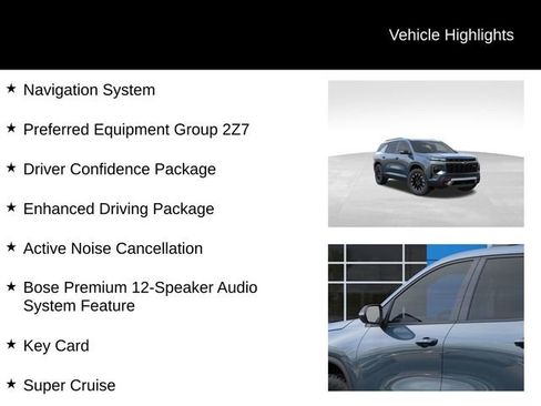 New 2026 Chevrolet Traverse Z71 w/ Enhanced Driving Package image 8