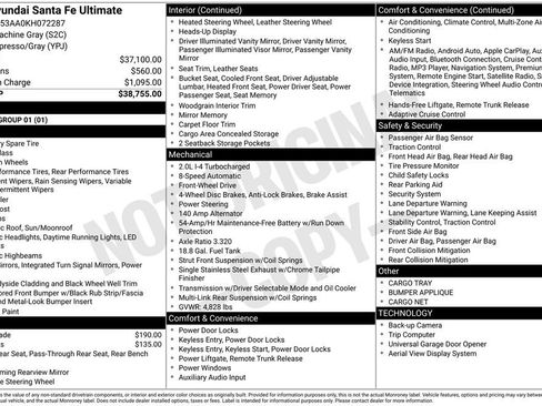 Used 2019 Hyundai Santa Fe FWD image 38