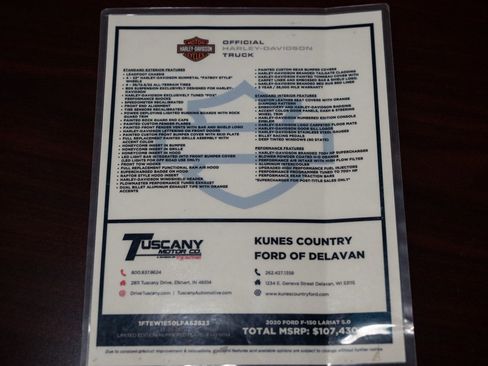 Used 2020 Ford F150 Lariat w/ Equipment Group 502A Luxury image 69