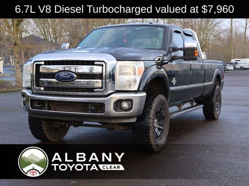 Used 2012 Ford F350 Lariat w/ Chrome Pkg image 1