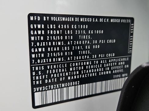 New 2026 Volkswagen Taos SE FWD image 20
