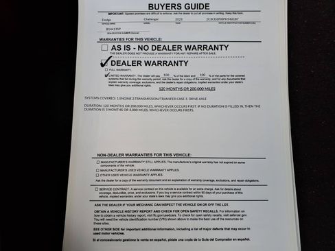 Used 2023 Dodge Challenger R/T Scat Pack RWD image 42