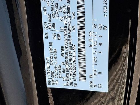 Used 2022 Ford F450 Limited w/ FX4 Off-Road Package image 27