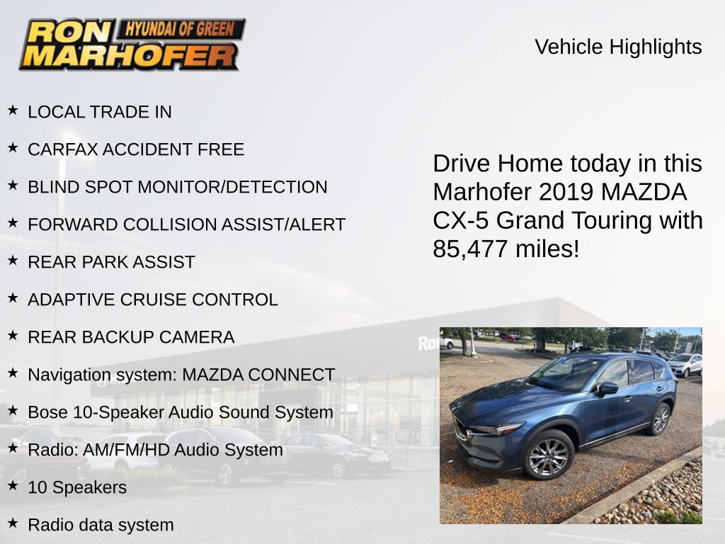 Used 2019 MAZDA CX-5 Grand Touring AWD/4WD image 12