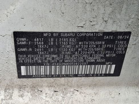 Certified 2024 Subaru Crosstrek 2.5i Limited w/ Crosstrek Mirror Package image 29