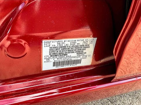 New 2025 Nissan Versa SV w/ Trunk Package image 17