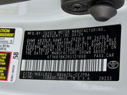 Certified 2024 Toyota Camry XSE w/ Cold Weather Package image 30