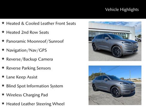 Used 2023 Lincoln Nautilus Reserve w/ Monochromatic Package image 34